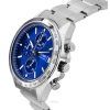 Reloj para hombre Seiko Spirit cronógrafo de acero inoxidable con esfera azul y cuarzo SBTR023 100M