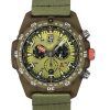 Luminox Bear Grylls Survival ECO Master Cronógrafo Esfera verde Cuarzo Diver',s XB.3757.ECO 200M Reloj para hombre