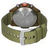 Luminox Bear Grylls Survival ECO Master Cronógrafo Esfera verde Cuarzo Diver',s XB.3757.ECO 200M Reloj para hombre