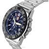 Reloj para hombre Luminox Pacific Diver cronógrafo de acero inoxidable con esfera azul y cuarzo XS.3144 200M