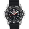 Reloj para hombre Luminox Navy Seal RSC con correa de caucho y esfera negra de cuarzo Diver's XS.3251.CB 200M