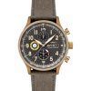 Reloj de cuarzo Hawker Hurricane Classic Chronograph con esfera gris AVI-8 AV-4011-0P para hombre