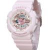 Reloj para mujer Casio Baby-G analógico digital Aqua Planet Collaboration rosa de resina de base biológica BA-110AQ-4A 200M