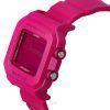 Reloj Casio Baby-G Plus Digital 30.º aniversario con correa de resina rosa de cuarzo BGD-10K-4 100M para mujer con soporte espec