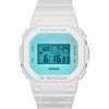 Reloj Casio G-Shock digital con correa de resina blanca de cuarzo DW-5600TL-7 200M para hombre