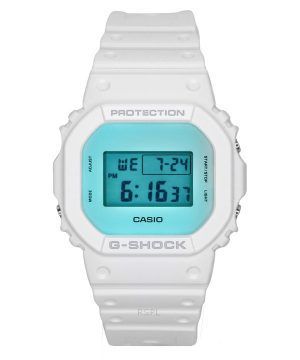 Reloj Casio G-Shock digital con correa de resina blanca de cuarzo DW-5600TL-7 200M para hombre