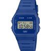 Reloj Casio POP Digital Blue Bio Based Resin Strap Quartz F-91WB-2A1 unisex