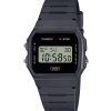 Reloj unisex Casio POP Digital gris con correa de resina de origen biológico y cuarzo F-91WB-8A