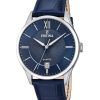 Reloj Festina Classics de cuarzo con correa de piel y esfera azul F20426-2 100M para hombre