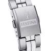 Festina Classics Reloj de cuarzo con esfera negra y acero inoxidable F20437-4 100M para hombre