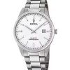 Reloj Festina Classic de acero inoxidable con esfera blanca y cuarzo F20511-2 para hombre