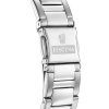 Festina Rainbow Cronógrafo con detTodoss de cristal, acero inoxidable, esfera negra, cuarzo F20606-3 100M Reloj para mujer