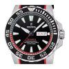 Festina The Originals Reloj de buceo de cuarzo con esfera negra y correa de caucho F20662-3 200M para hombre