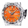 Festina The originals Reloj de buceo de cuarzo con esfera naranja y acero inoxidable F20665-5 200M para hombre