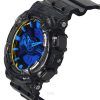 Reloj Casio G-Shock analógico digital transparente con correa de resina negra y esfera multicolor GA-110TLS-8A 200M para hombre