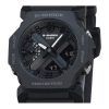 Reloj Casio G-Shock analógico digital de resina negra con esfera negra de cuarzo GA-2300-1A 200M para hombre