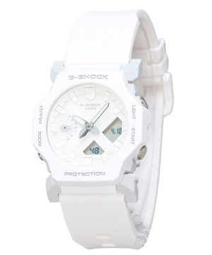 Reloj Casio G-Shock analógico digital de resina blanca con esfera blanca y correa de cuarzo GA-2300-7A 200M para hombre