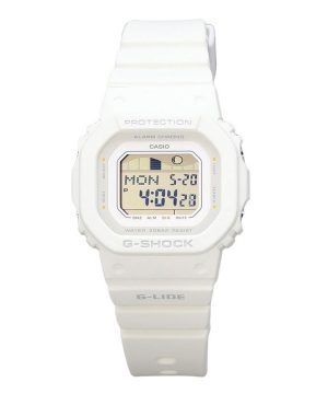 Reloj Casio G-Shock G-Lide digital blanco con correa de resina biológica de cuarzo GLX-S5600-7B 200M para mujer