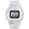 Reloj Casio G-Shock Digital White con correa de resina de base biológica Tough Solar GMS-S5600RT-7 200M para mujer