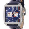 Reloj para hombre Invicta S1 RTodosy cronógrafo GMT con correa de cuero y esfera multicolor de cuarzo 44299 100M