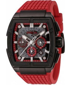 Reloj para hombre Invicta S1 RTodosy Gravity Defier cronógrafo multifunción con esfera esqueleto roja de cuarzo 44887 100M