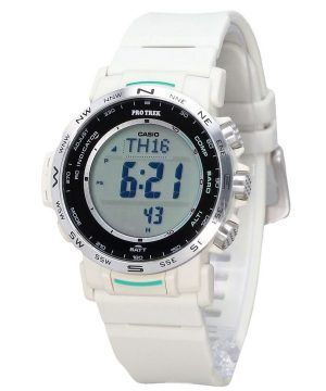 Reloj Casio ProTrek Climber Line Digital con correa de resina de base biológica, resistente al agua, PRW-35-7, 100 m, para hombr