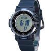 Reloj Casio ProTrek Climber Line digital azul de resina con base biológica Tough Solar PRW-35Y-2 100M para hombre