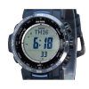 Reloj Casio ProTrek Climber Line digital azul de resina con base biológica Tough Solar PRW-35Y-2 100M para hombre