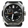 Reloj para hombre Casio ProTrek analógico digital negro de resina con base biológica esfera gris Tough Solar PRW-6900Y-1 100M