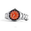 Ratio FreeDiver GMT Series Zafiro Acero inoxidable Esfera naranja Automático RTF055 200M Reloj para hombre