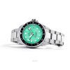 Ratio FreeDiver GMT Series Zafiro Acero inoxidable Esfera verde Automático RTF059 200M Reloj para hombre