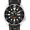 Reloj para hombre Seiko Automatic Diver's Ratio Black Leather SKX007J1-LS2 200M