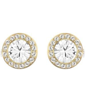 Pendientes Swarovski Angelic Stud en tono dorado para mujer 5505470