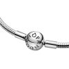 Collar de plata de ley con cadena de serpiente Pandora 590742HV-42 para mujer