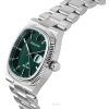 Reloj de cuarzo Bulova Classic Super Seville 262kHz Precisionist de acero inoxidable con esfera verde 96B439 para hombre