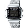 Reloj unisex Casio Vintage Digital Smartphone Link de acero inoxidable de cuarzo ABL-100WE-1B