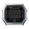 Reloj unisex Casio Vintage Digital Smartphone Link de acero inoxidable de cuarzo ABL-100WE-1B