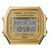 Reloj unisex Casio Vintage Digital Smartphone Link de acero inoxidable en tono dorado ABL-100WEG-9A