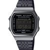 Reloj unisex Casio Vintage Digital Smartphone Link de acero inoxidable de cuarzo ABL-100WEGG-1B