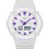 Reloj analógico digital Casio Baby-G con correa de resina y esfera blanca de cuarzo BGA-280DN-7A 100 m para mujer