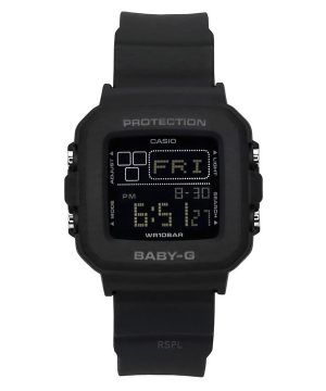 Reloj Casio Baby-G Digital con correa de resina y esfera negra de cuarzo BGD-10-1 100M para mujer