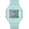 Reloj Casio Baby-G Digital con correa de resina y esfera verde menta de cuarzo BGD-10-3 100M para mujer