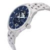 Hamilton Jazzmaster Skeleton - Reloj automático de acero inoxidable con esfera azul H42535141 para hombre