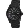 Hamilton Khaki Field Titanium - Reloj automático con esfera negra H70665130 100M para hombre