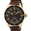 Hamilton Khaki Aviation Pilot Pioneer Bronce Negro Dial Mecánico H76709530 100M Reloj para hombre