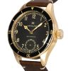 Hamilton Khaki Aviation Pilot Pioneer Bronce Negro Dial Mecánico H76709530 100M Reloj para hombre