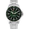 Hamilton Khaki Navy Scuba Reloj automático de buceo de acero inoxidable con esfera verde H82525160 300M para hombre