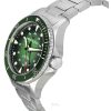 Hamilton Khaki Navy Scuba Reloj automático de buceo de acero inoxidable con esfera verde H82525160 300M para hombre