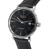 Iron Annie Bauhaus Correa de cuero Esfera negra Automático 50502 Reloj para hombre