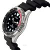 Reloj automático para hombre Citizen Promaster Marine con correa de caucho y esfera negra NY0085-19E 200M